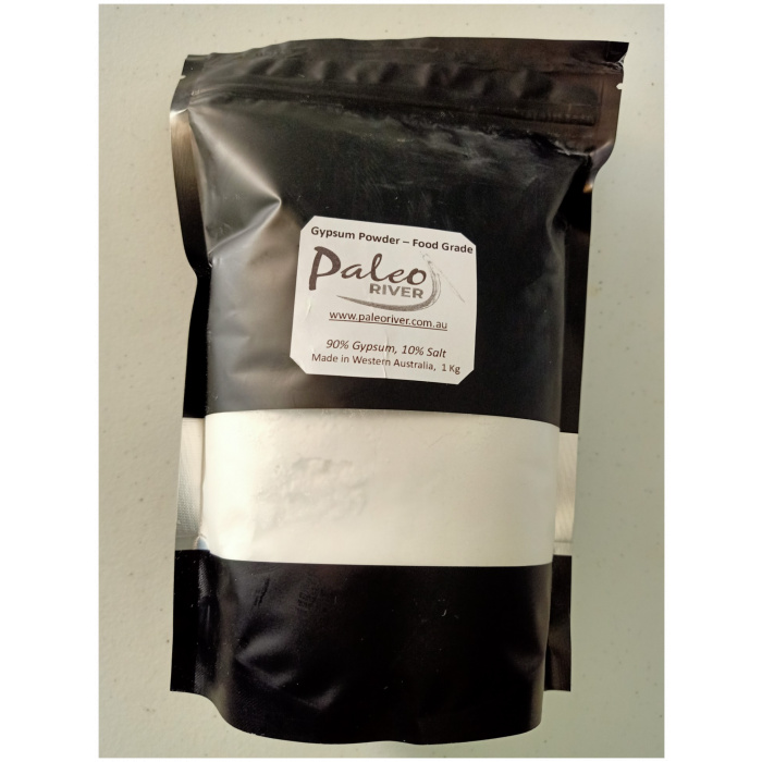 Australian Food Grade Gypsum 85 1Kg Strong Exfoliator Mizzi's