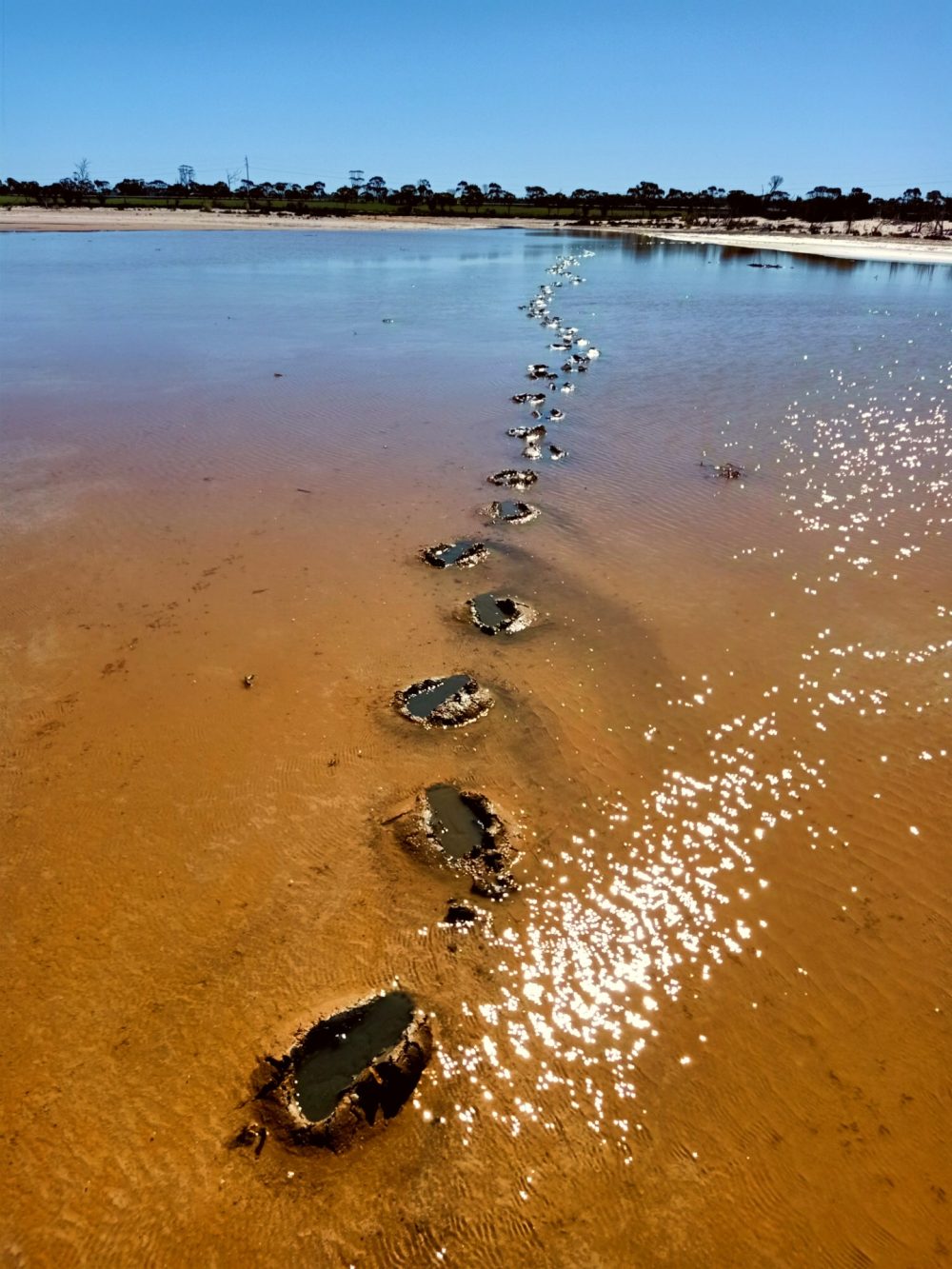 Yilgarn River flows through the Mizzi’s Salt Farm