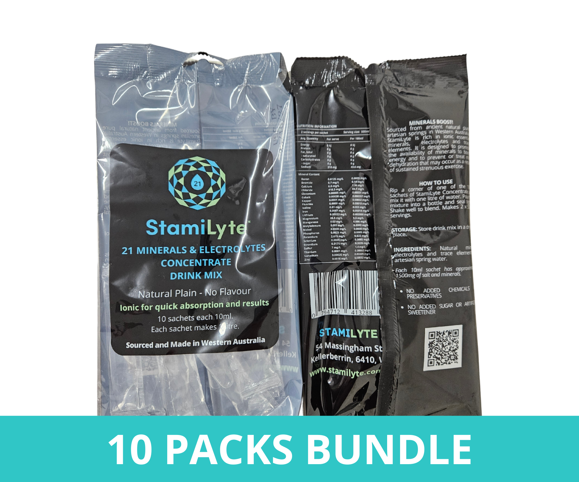 Protected: Stamilyte 10 Packs Bundle (10ml Sachets Pack of Minerals Electrolytes Concentrate Drink Mix)